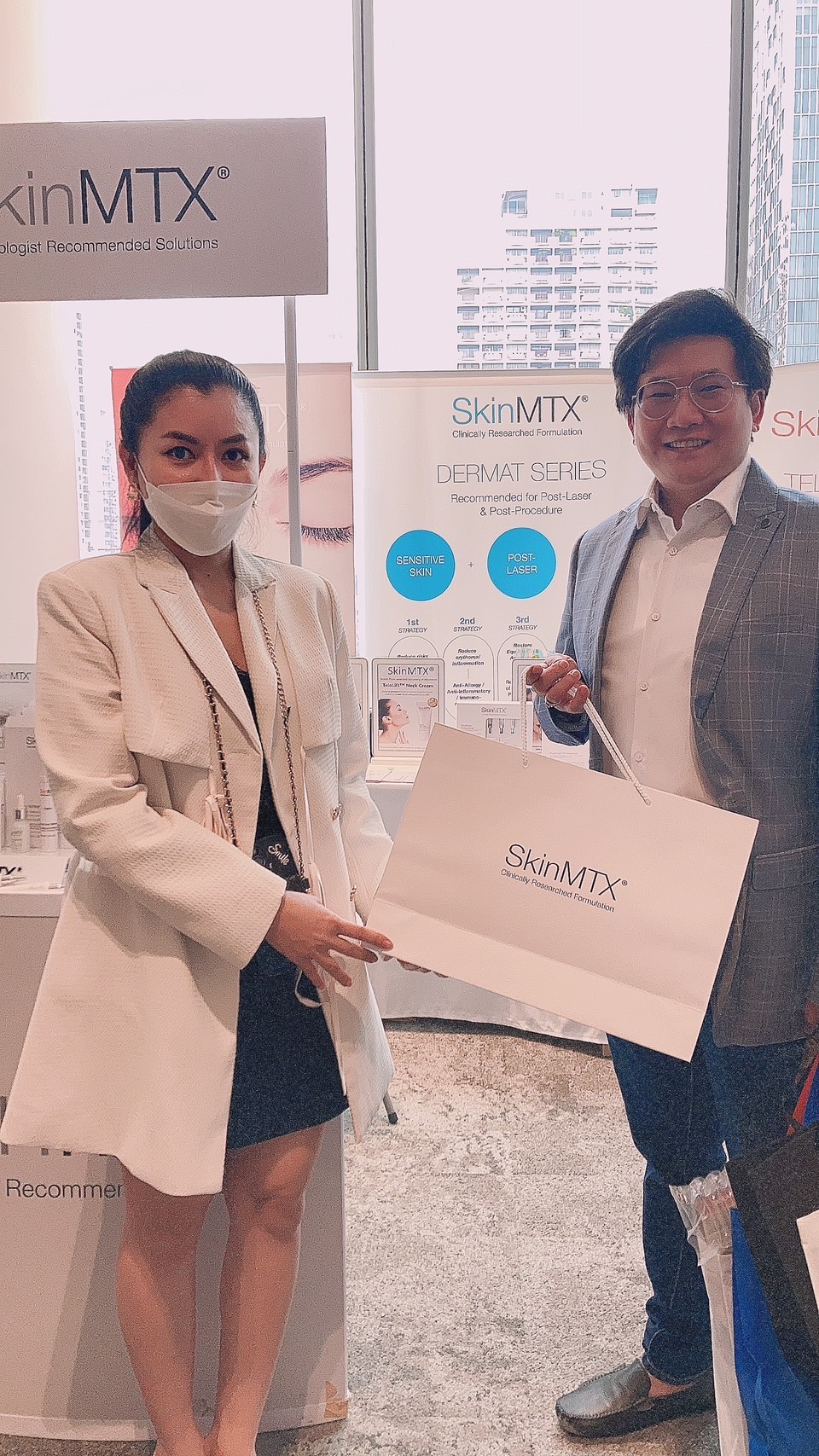 SkinMTX Thailand attended the showcase at 47th DST Annual General Meeting 2023, Dermatologists Association of Thailand, March 8-10,2023.